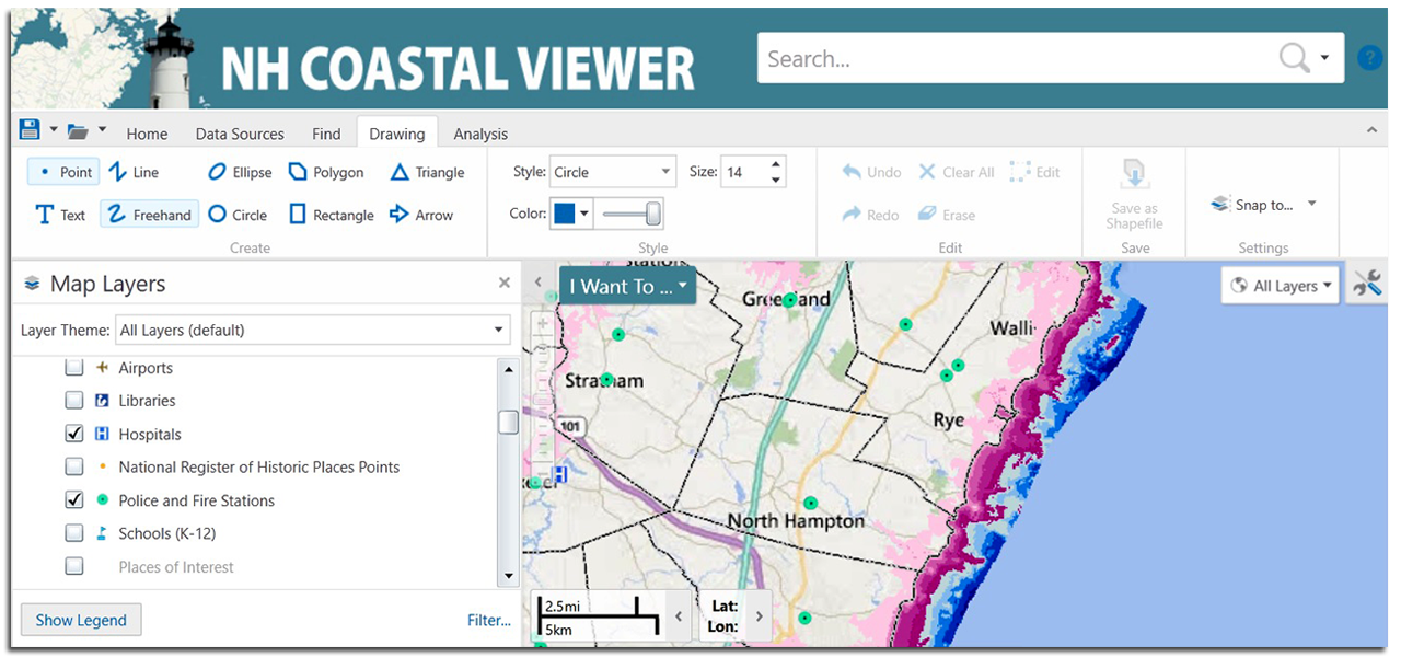 Learn More about the NH Coastal Viewer