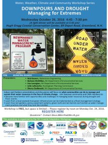 CAW Workshop “Downpours & Drought: Managing for Extremes"