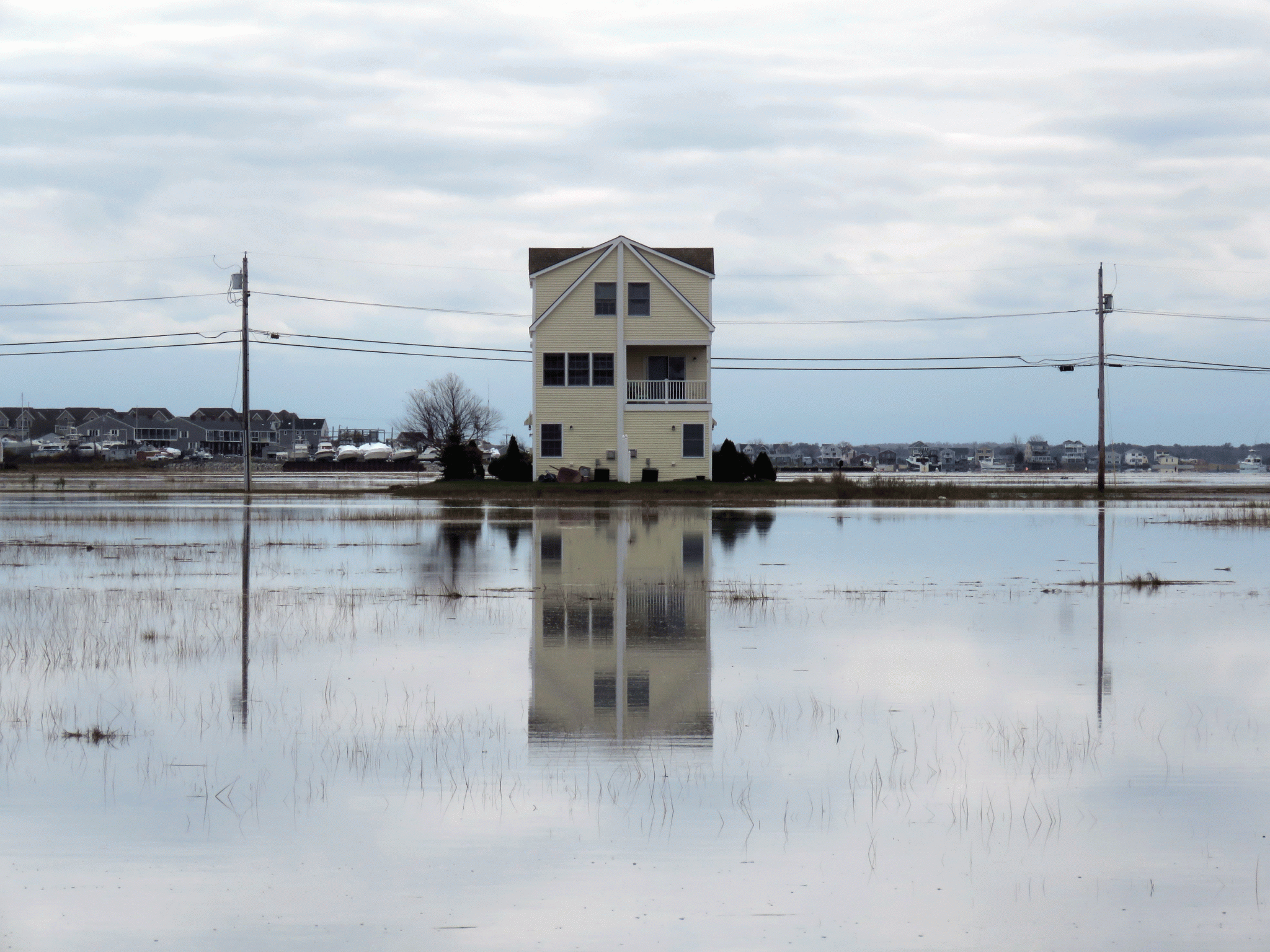 “King High Tide – Island House” | Hampton, NH | By: Patricia Lane Evans