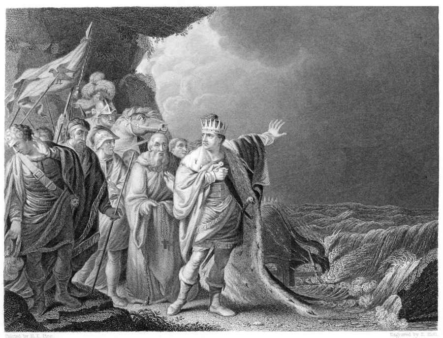 King Canute and the Tide.