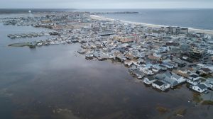 Photo of Hampton Beach, NH taken during November 2017 King Tide Event by Will Brown
