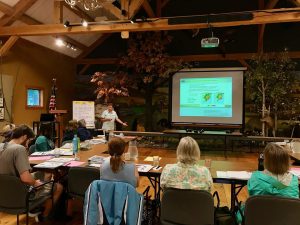 Sherry Godlewski gives a Climate 101 presentation