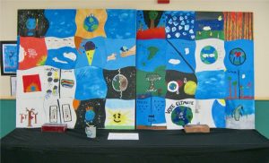 Climate art project, Climate in the Classroom - Sunapee 6th grade, 2020