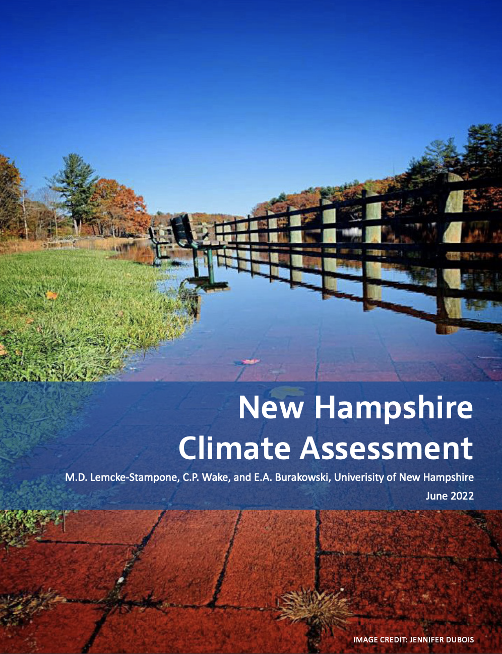 Dashboard of NH Coastal Viewer