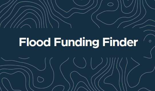Flood Funding Finder website banner