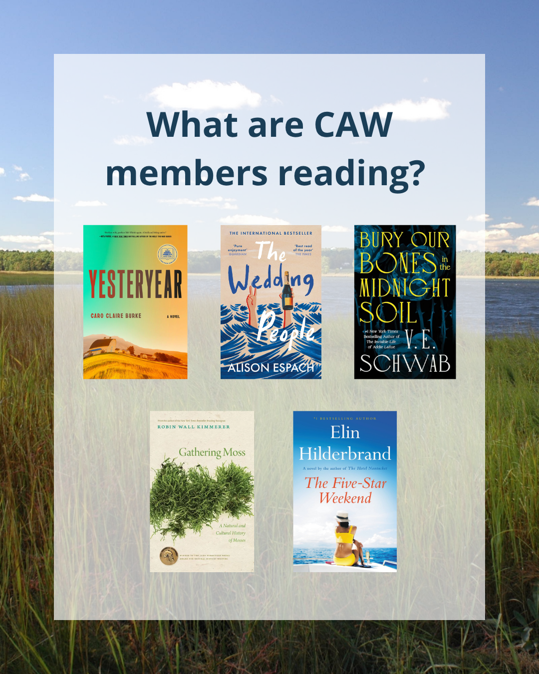 What CAW members are reading banner