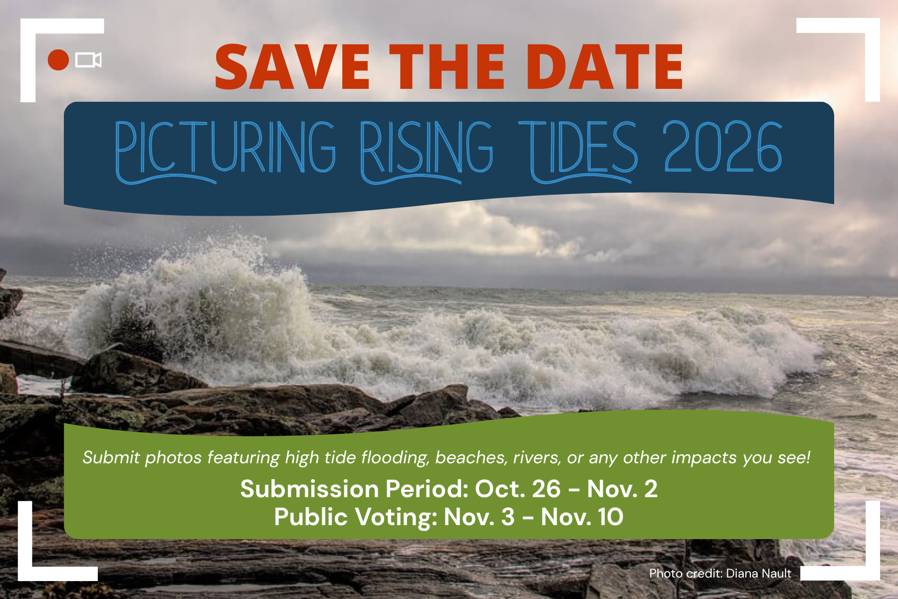 Save the Date: Picturing Rising Tides 2026 - October 26-November 2